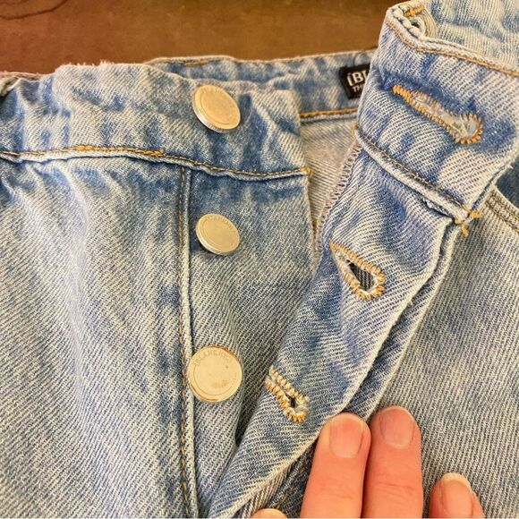 Blank NYC The Baxter Ribcage Straight Leg Denim Jeans Womens Size 27 High Rise - Picture 8 of 8